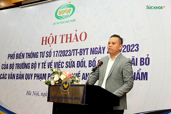 TS. Đỗ Hữu Tuấn, Phó Cục trưởng phát biểu tại Hội nghị
