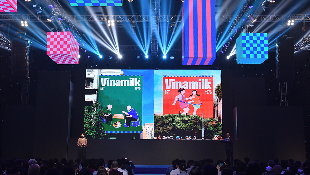 Nhận diện thương hiệu mới của Vinamilk kế thừa di sản Văn hóa của thương hiệu quốc dân gần 50 năm tuổi, với tinh thần mới mẻ - trẻ trung hơn