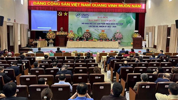 Toàn cảnh Đại hội Đại biểu toàn quốc Hội Khoa học các sản phẩm thiên nhiên Việt Nam nhiệm kỳ 2023 - 2028