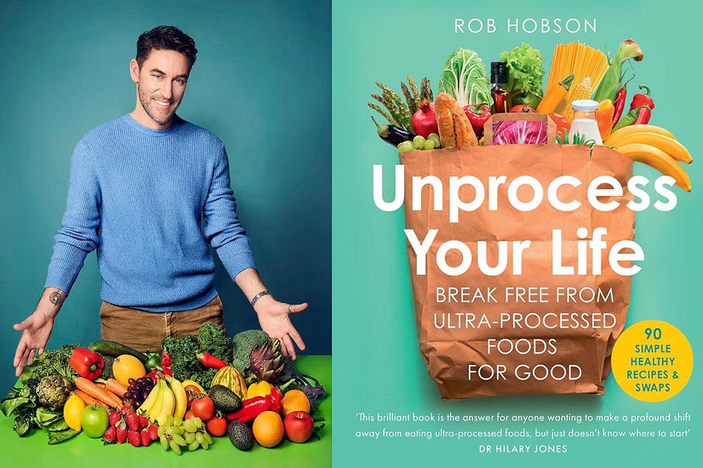 Chuyên gia dinh dưỡng Rob Hobson - tác giả của cuốn sách Unprocess Your Life nói về cách cắt giảm thực phẩm siêu chế biến, được trao giải Nhà tư vấn dinh dưỡng của năm trong Giải thưởng Y tế Toàn cầu và Dược phẩm Y tế Tư nhân năm 2022 