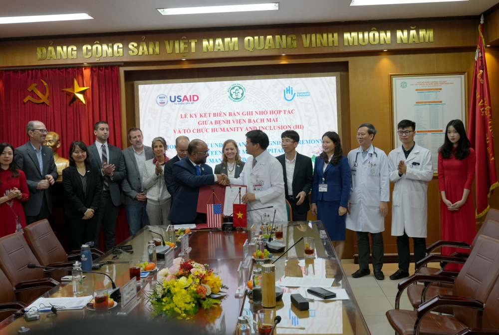 Công bố này khẳng định hỗ trợ của Mỹ về tăng cường hợp tác y tế và hỗ trợ các cơ sở y tế quan trọng của Việt Nam
