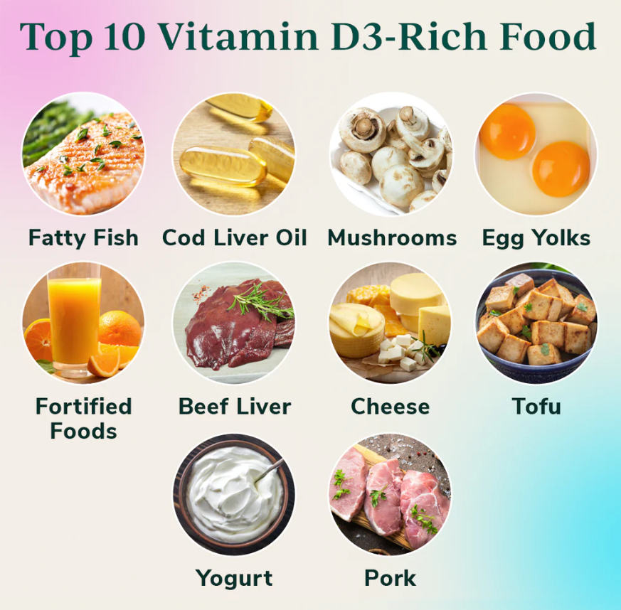 10 thực phẩm giàu vitamin D3 nên có trong chế độ ăn uống