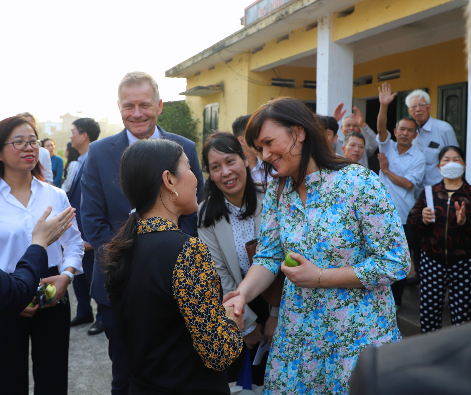 Chuyến thăm và làm việc của Bộ trưởng Đan Mạch tại Thái Bình ngày 5/3