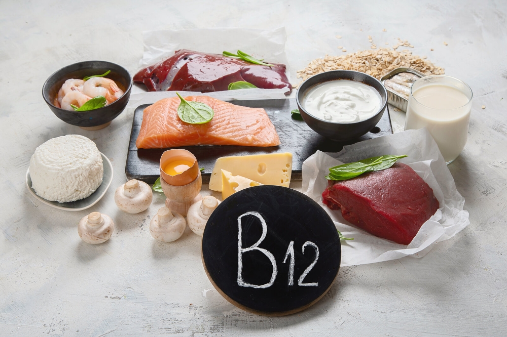 Vitamin B12 có nhiều trong thực phẩm từ động vật, do đó người ăn chay trường cần bổ sung vi chất này hợp lý