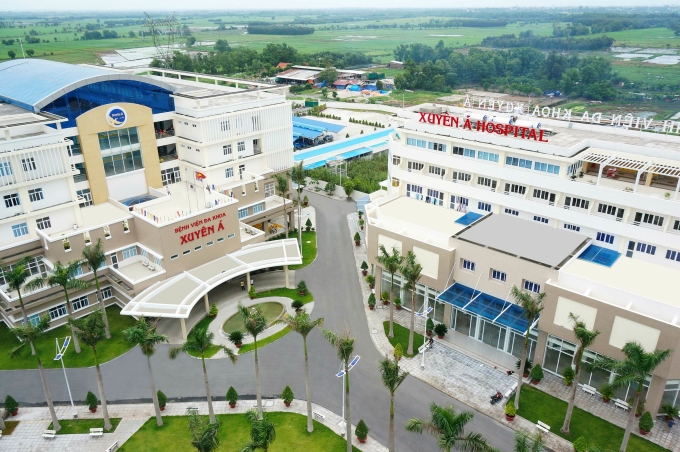 Bệnh viện Đa khoa Xuyên Á tại huyện Củ Chi, TP.HCM - Ảnh: BV Xuyên Á