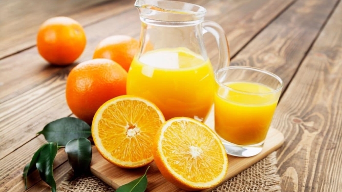 Nước cam chứa nhiều dưỡng chất có lợi cho cơ thể