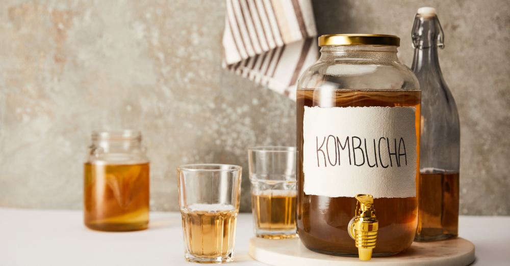 Kombucha tăng cường sức khỏe đường ruột và cải thiện các vấn đề tiêu hóa