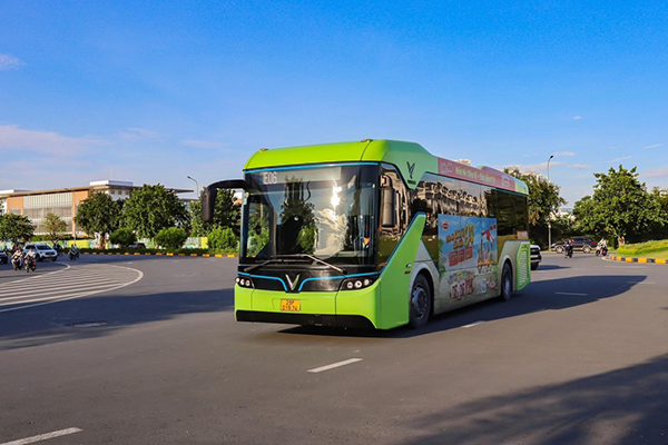 Trải nghiệm du lịch bằng xe bus điện hứa hẹn mang đến cho bạn trải nghiệm thú vị - Ảnh: Vinbus