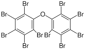 Decabromodiphenyl ether (còn được gọi là decaBDE , DBDE , BDE-209 ) là chất chống cháy brom hóa thuộc nhóm polybrominated diphenyl ether (PBDE). Chất này được thương mại hóa vào những năm 1970 và ban đầu được cho là an toàn, nhưng hiện được công nhận là chất gây ô nhiễm nguy hiểm và dai dẳng.