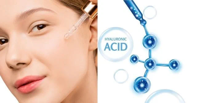 Acid hyaluronic thường được dùng trong các sản phẩm chăm sóc da để duy trì độ ẩm