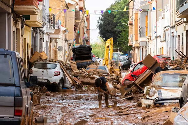 Lũ quét tàn phá ở Valencia, Tây Ban Nha vào tháng 10 năm 2024