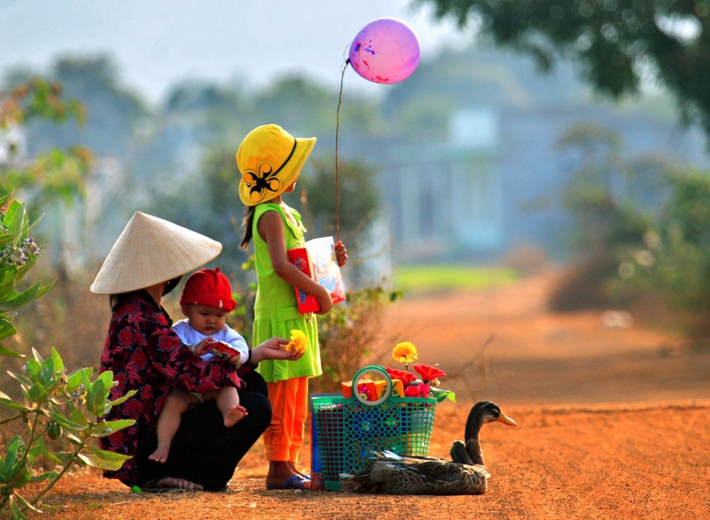 Cõ lẽ chuyến đi hạnh phúc nhất là chuyến đi về nhà ăn Tết 