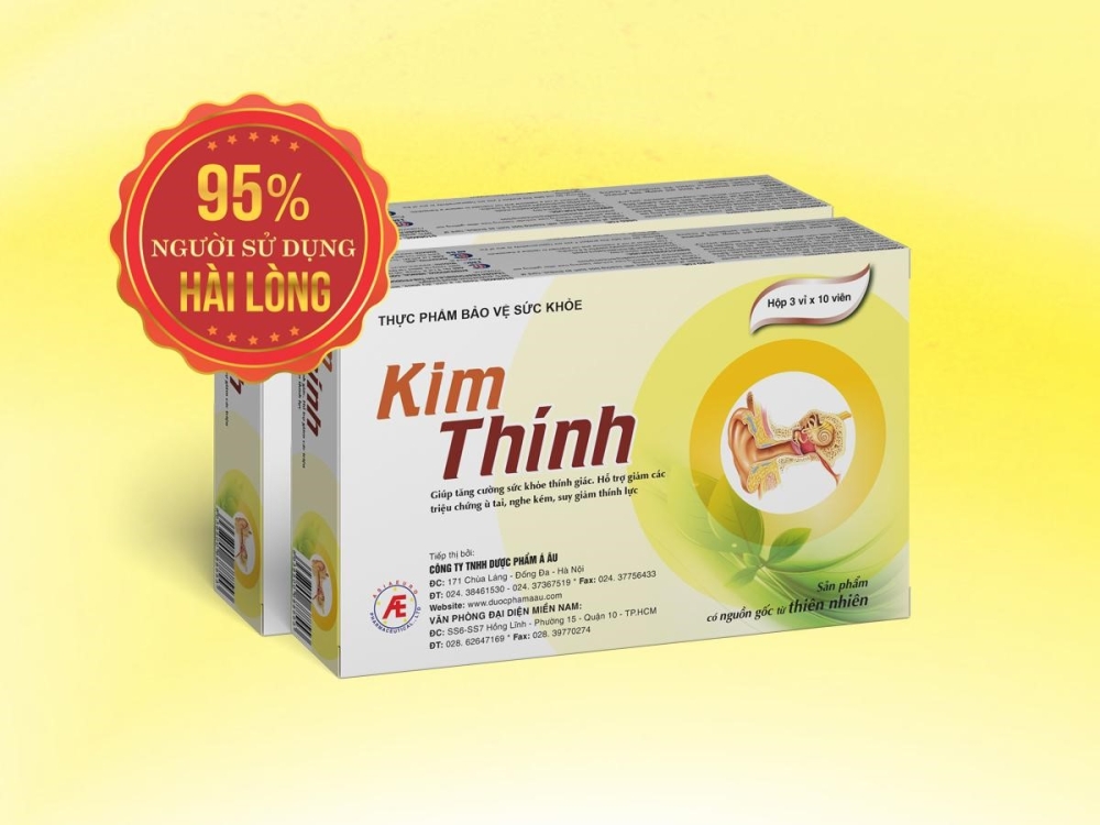 Kim Thính, giúp tăng cường thính lực, giảm ù tai, nghe kém, điếc tai