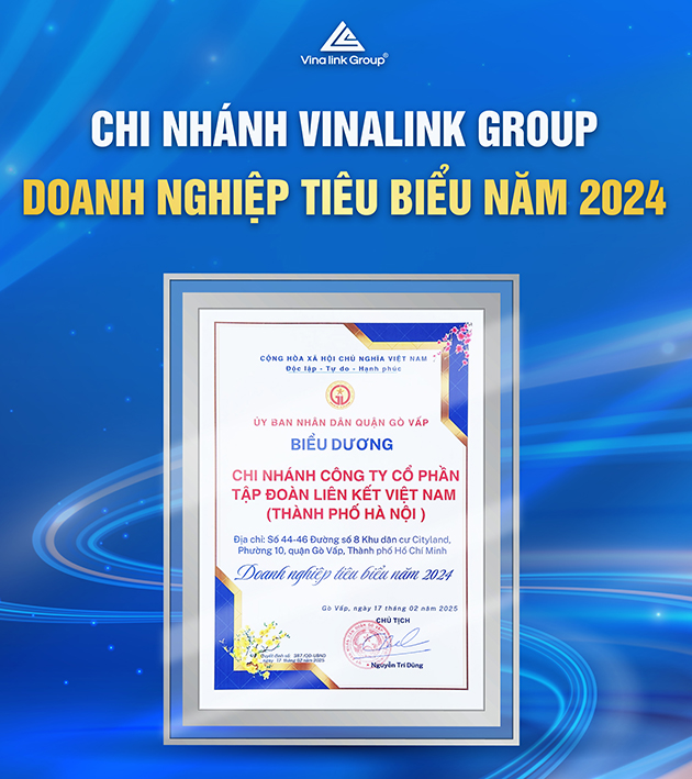 UBND Quận Gò Vấp biểu dương Vinalink Group vì những đóng góp xuất sắc trong năm 2024