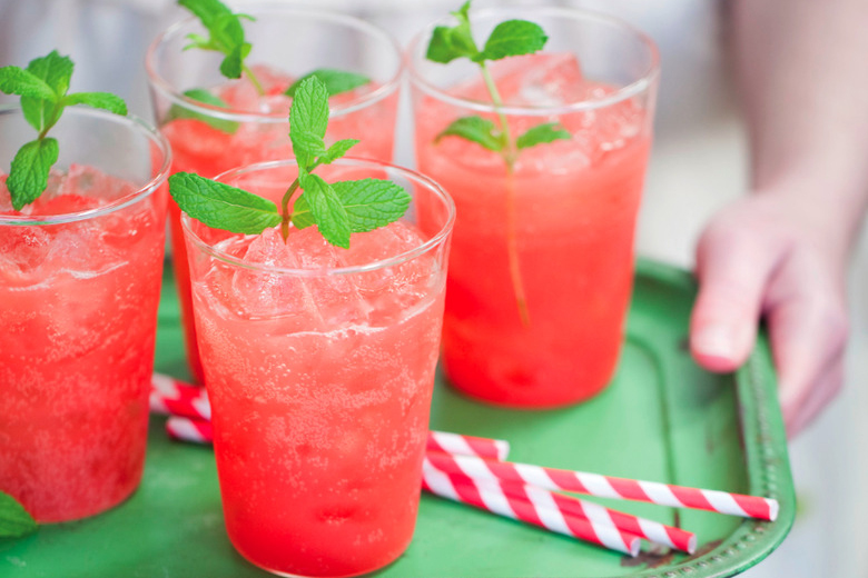 Soda bạc hà dưa hấu đẹp mắt