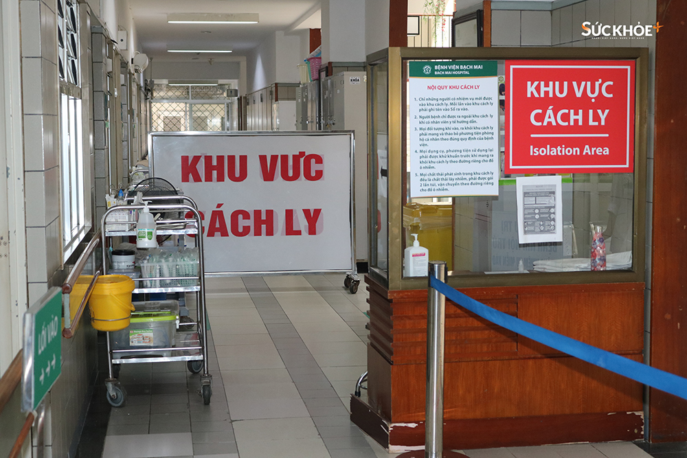 Khu vực cách ly điều trị bệnh nhân mắc COVID-19 thời điểm dịch bùng phát năm 2021 - Ảnh: Hiệp Nguyễn/Sức Khỏe+