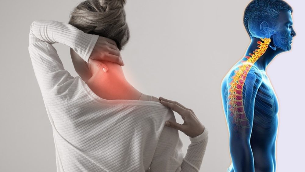 Ngồi sai tư thế tạo ra áp lực và căng thẳng không cần thiết lên cột sống cổ 
