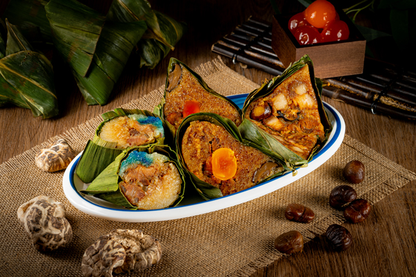 Bánh bá trạng - món ăn quen thuộc của người Hoa: Ảnh: Báo Thanh Niên