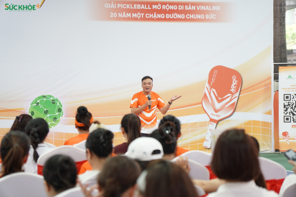Ông Nguyễn Xuân Hoàng - Chủ tịch Vinalink Group chia sẻ những mong muốn khi thành lập CLB Pickleball