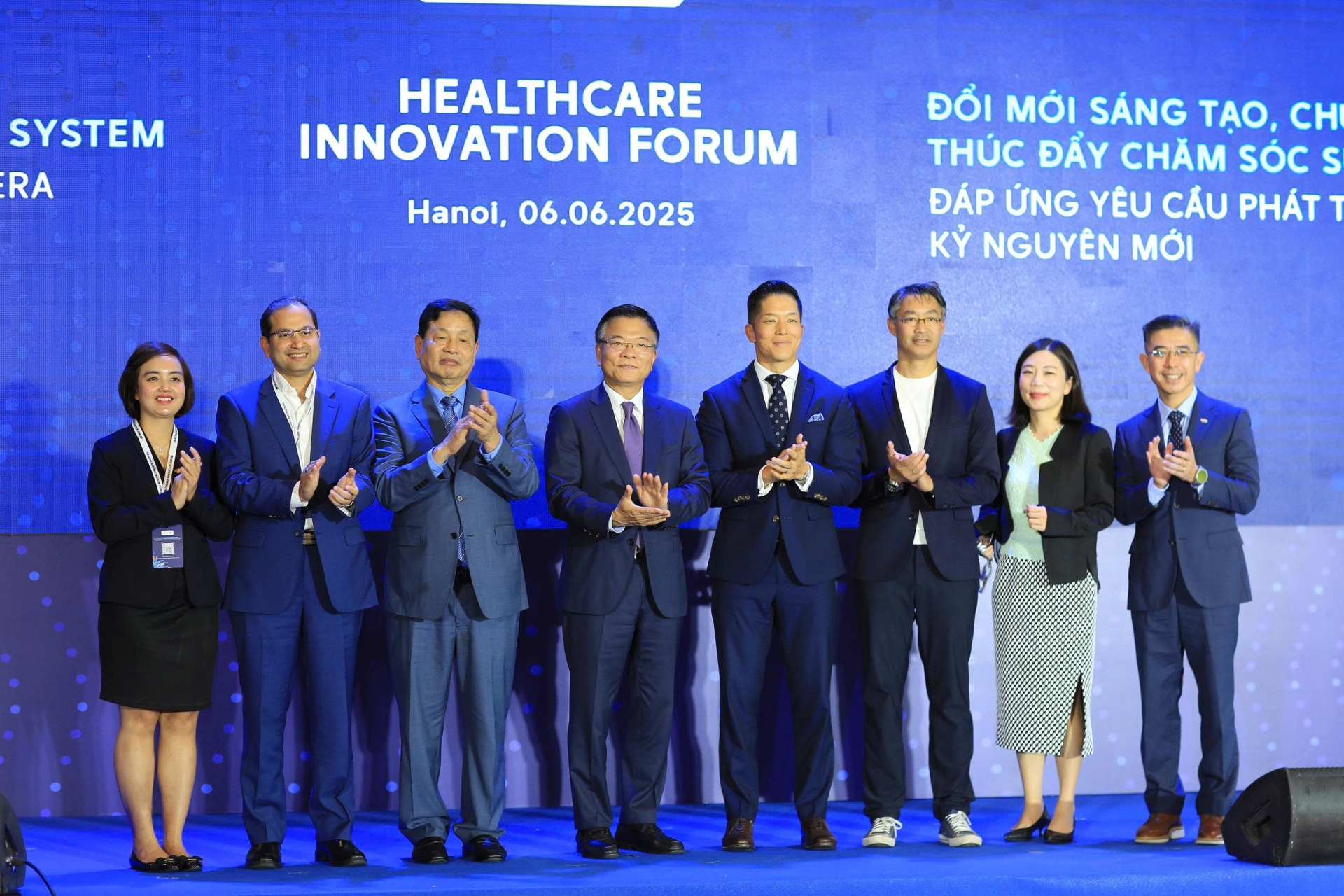 Phó Thủ tướng, các nhà hoạch định chính sách, chuyên gia, doanh nghiệp trong và ngoài nước tại diễn đàn - Ảnh: Hiệp nguyễn/Sức Khỏe+