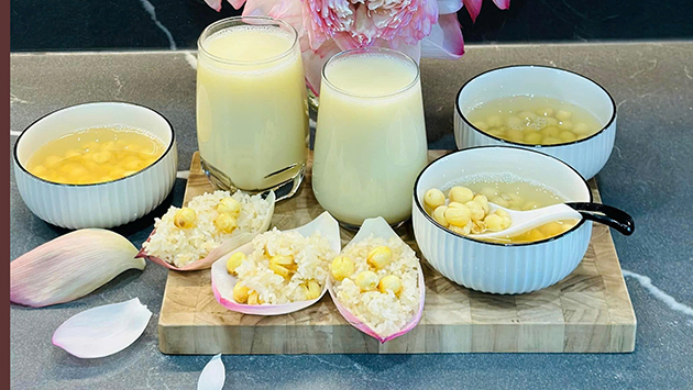Hạt sen có nhiều lợi ích cho Sức khỏe - Ảnh: FB Hòa Bùi