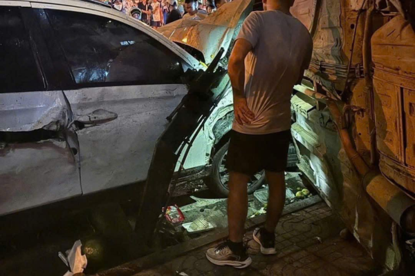 Vụ tai nạn nghiêm trọng khiến 1 người tử vong và 3 người bị thương nặng cùng nhiều phương tiện bị hư hỏng - Ảnh: Facebook Trường Yên.