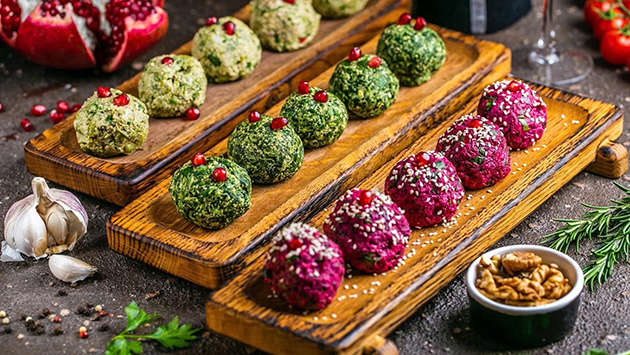 Món Pkhali truyền thống - Ảnh: Cooking County