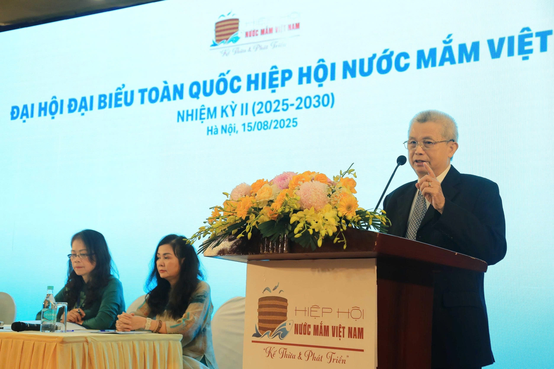 PGS.TS. Trần Đáng - Chủ tịch Hiệp hội Nước mắm Việt Nam - Ảnh: Hiệp Nguyễn/Sức khỏe+