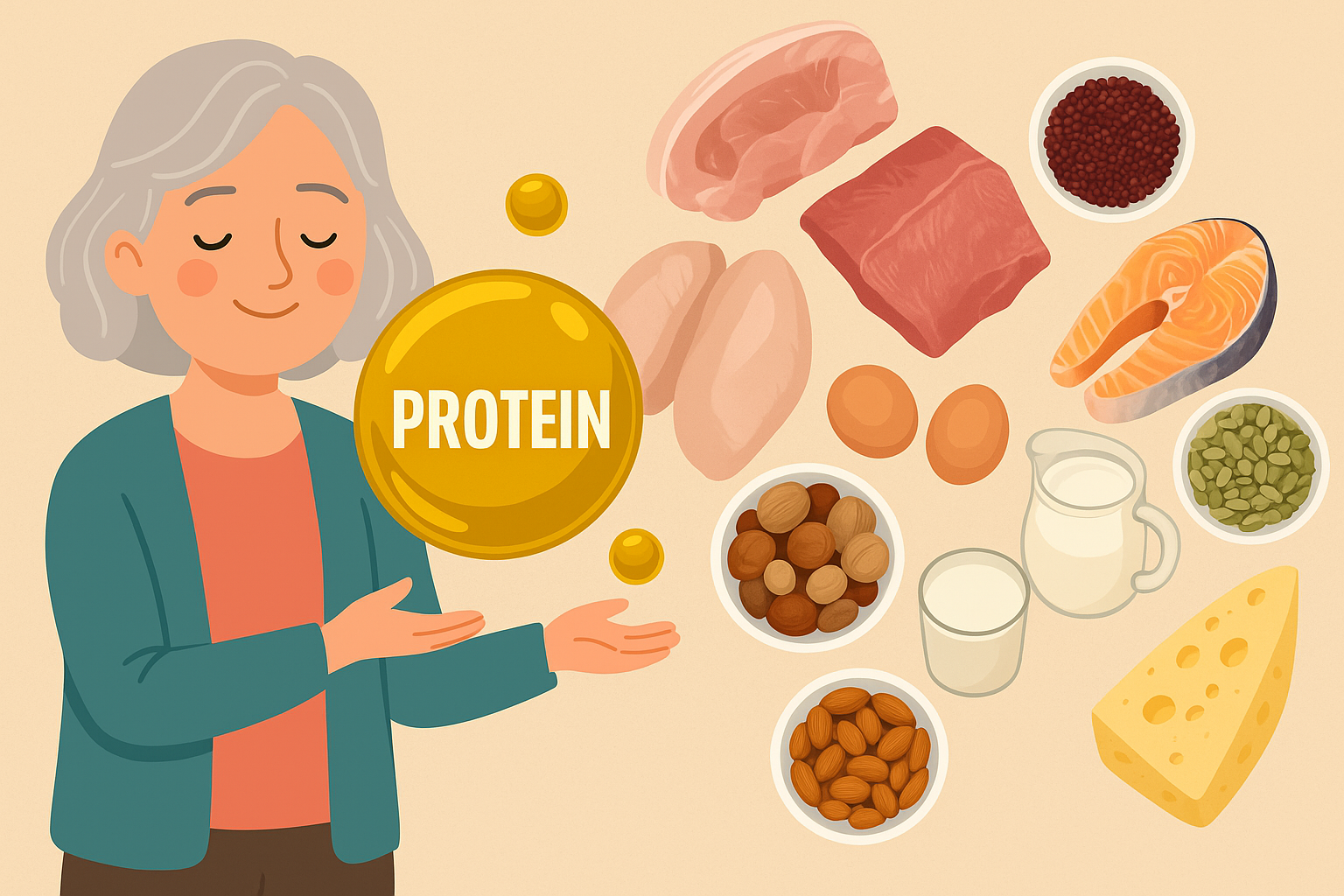 Protein - dưỡng chất quan trọng với cơ thể con người