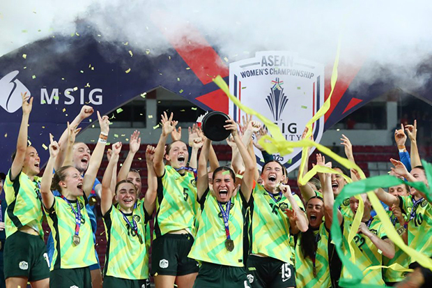 U23 Australia thể hiện sự vượt trội bằng chức vô địch thuyết phục - Ảnh: VFF