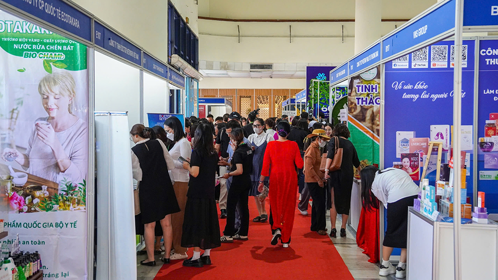 Không gian triển lãm Wellness Expo 2025 sẽ có hơn 100 gian hàng Sản phẩm sức khỏe và phong cách sống