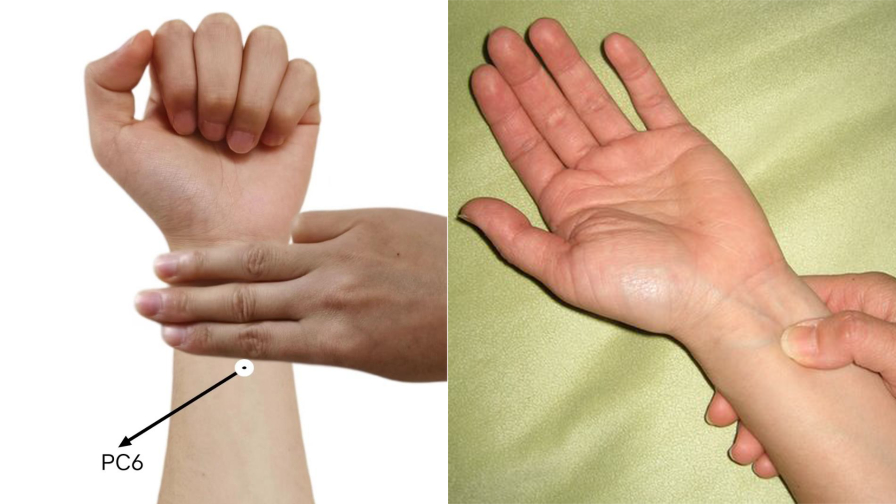 Bấm huyệt Nội Quan trước giờ ngủ giúp bạn tĩnh tâm