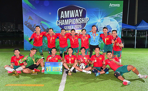 Khép lại Amway Championship Series 2025 đầy cảm xúc, Mekong United xuất sắc đăng quang ngôi Vô địch
