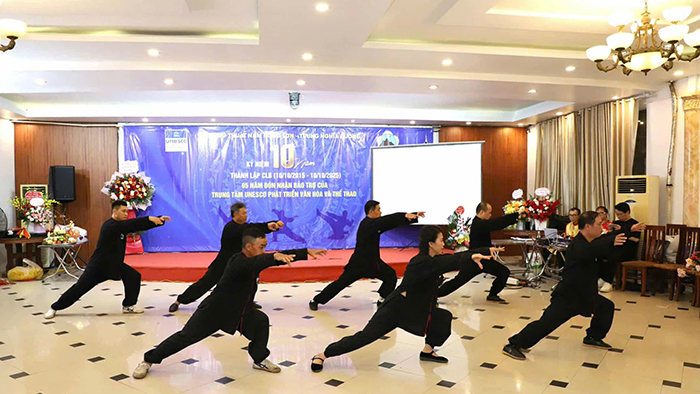 CLB Nam Hồng Sơn - Trung Nghĩa Đường luôn tích cực tham gia các hoạt động xã hội
