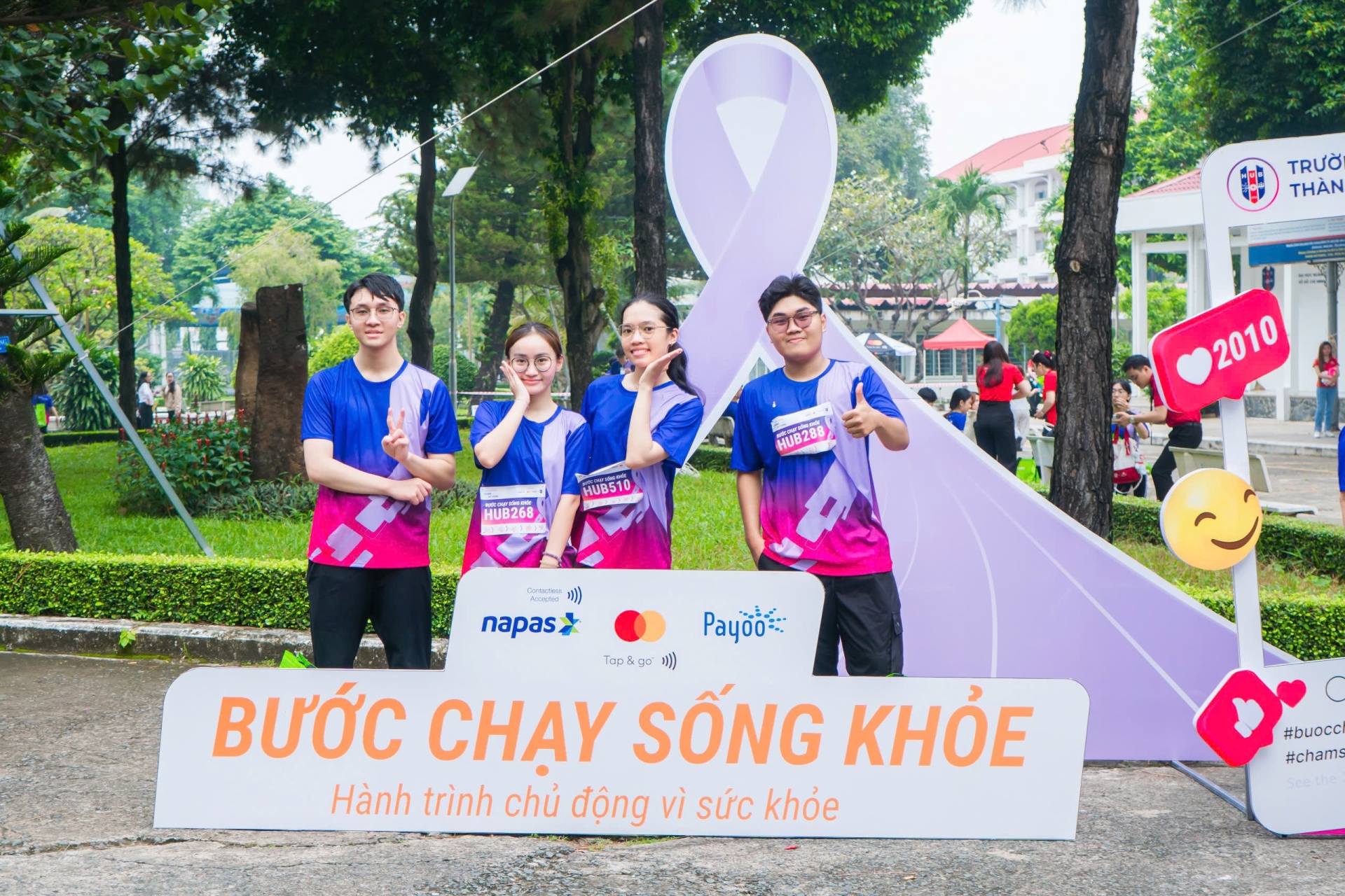 Chương trình khuyến khích người trẻ nuôi dưỡng lối sống lành mạnh và truyền đi thông điệp về trách nhiệm cộng đồng trong việc chung tay chăm sóc sức khỏe cho phụ nữ yếu thế