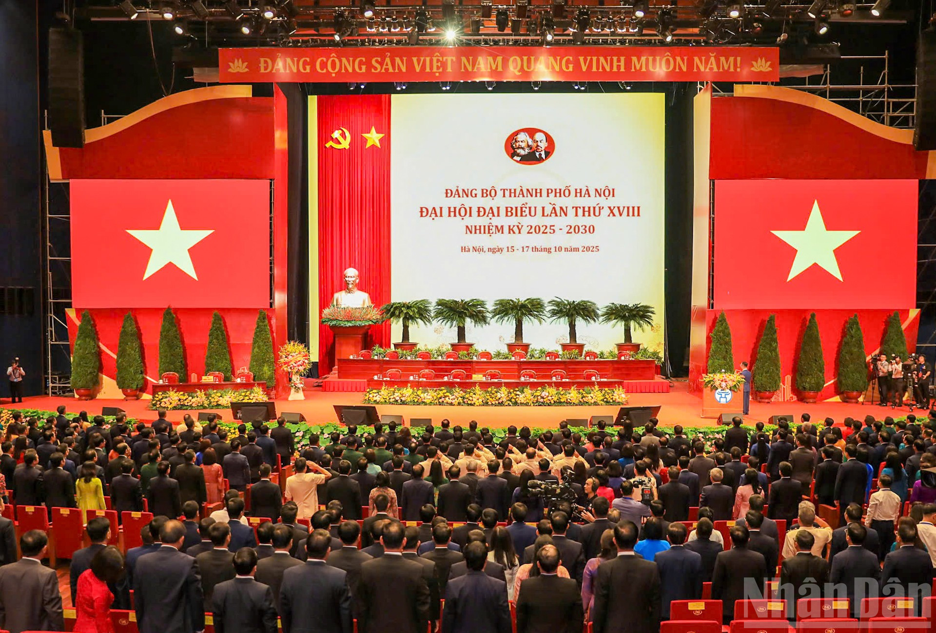 Quang cảnh Đại hội - Ảnh: Báo Nhân Dân