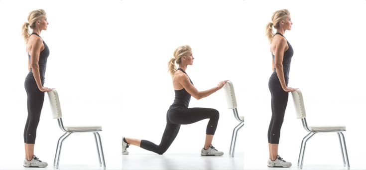 Động tác bướu khuỵu gối ngược giúp tăng sức mạnh cơ đùi và hông
