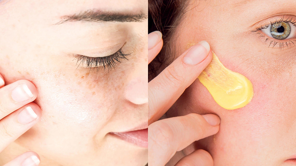 Thoa kem dưỡng ẩm có kết cấu đặc trước khi bắt đầu hành trình đạp xe buổi sáng