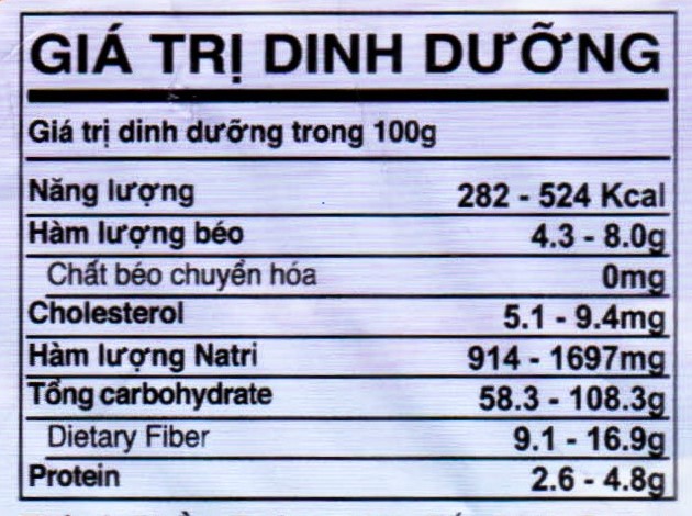 Nên chọn thực phẩm không chứa chất béo chuyển hóa (trans fat)