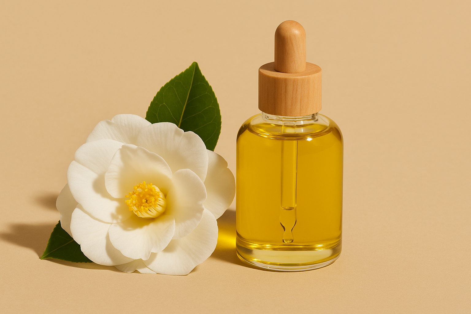 Tinh dầu hoa trà - bí quyết chăm sóc tóc của người Nhật