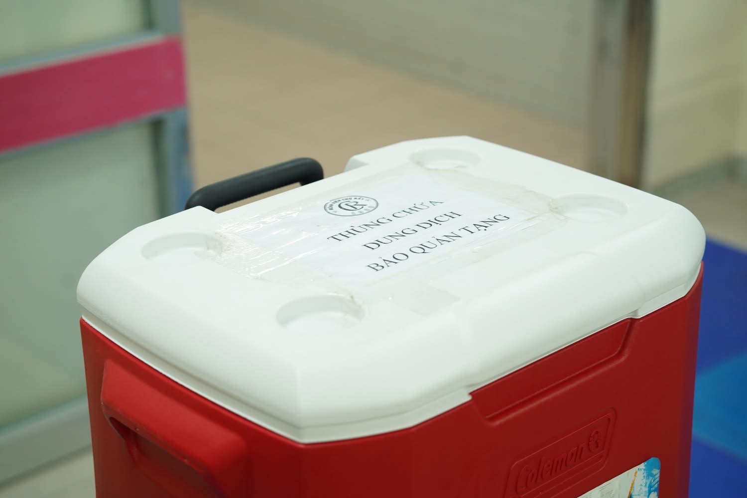 Tạng hiến được bảo quản an toàn trước khi vận chuyển đến các bệnh viện ghép - Ảnh: BVCC
