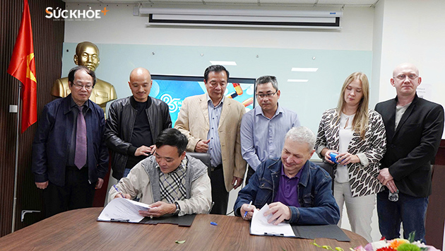 Đại diện VAFF cùng MASI ký biên bản ghi nhớ trong hợp tác ngành TPCN - Ảnh: Hiệp Nguyễn/Sức khỏe+