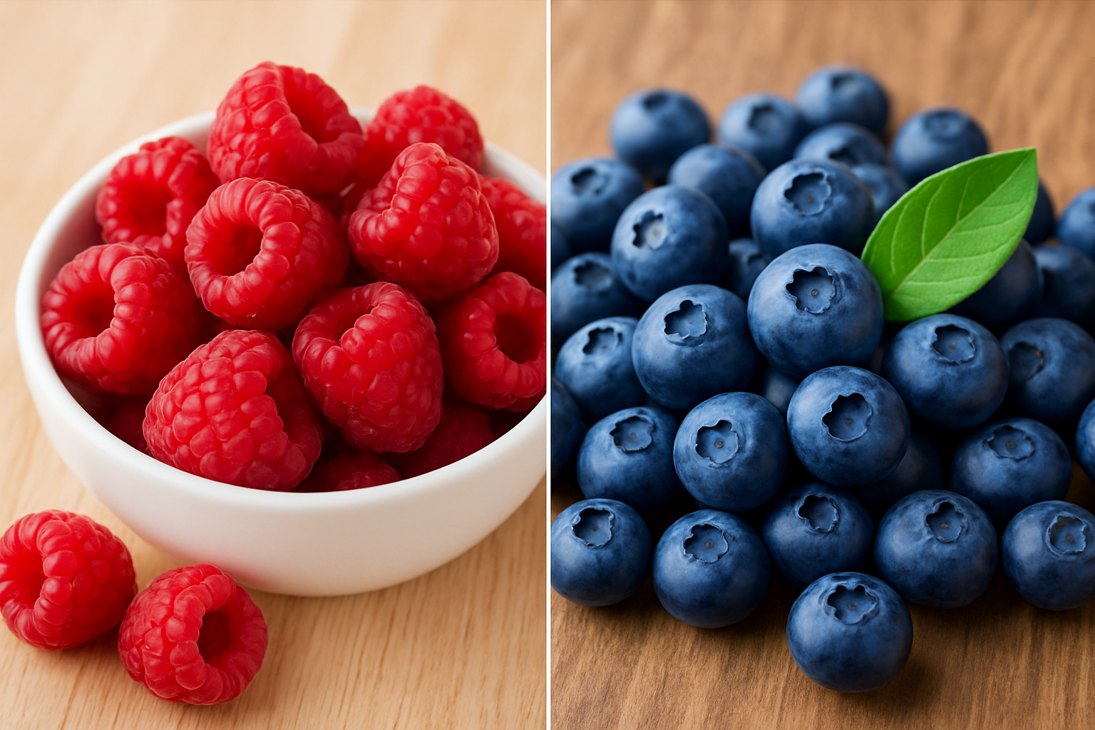 Mâm xôi và việt quất có thể mua tại siêu thị nhập khẩu, cửa hàng thực phẩm cao cấp hoặc các sàn thương mại điện tử