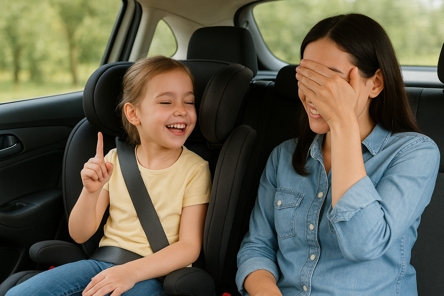 Có thể cùng trẻ chơi một số trò đơn giản