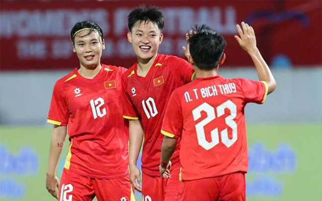 ĐT nữ Việt Nam cần thắng Myanmar để đi tiếp - Ảnh: VTC