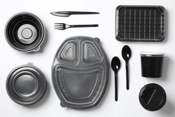 Các hộp nhựa đựng đồ ăn màu đen được đánh giá có nguy cơ gây hại cao hơn các sản phẩm nhựa khác.