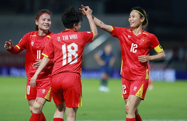 ĐT nữ Việt Nam sẽ mở hàng vàng cho bóng đá Việt Nam tại SEA Games 33 - Ảnh: VFF