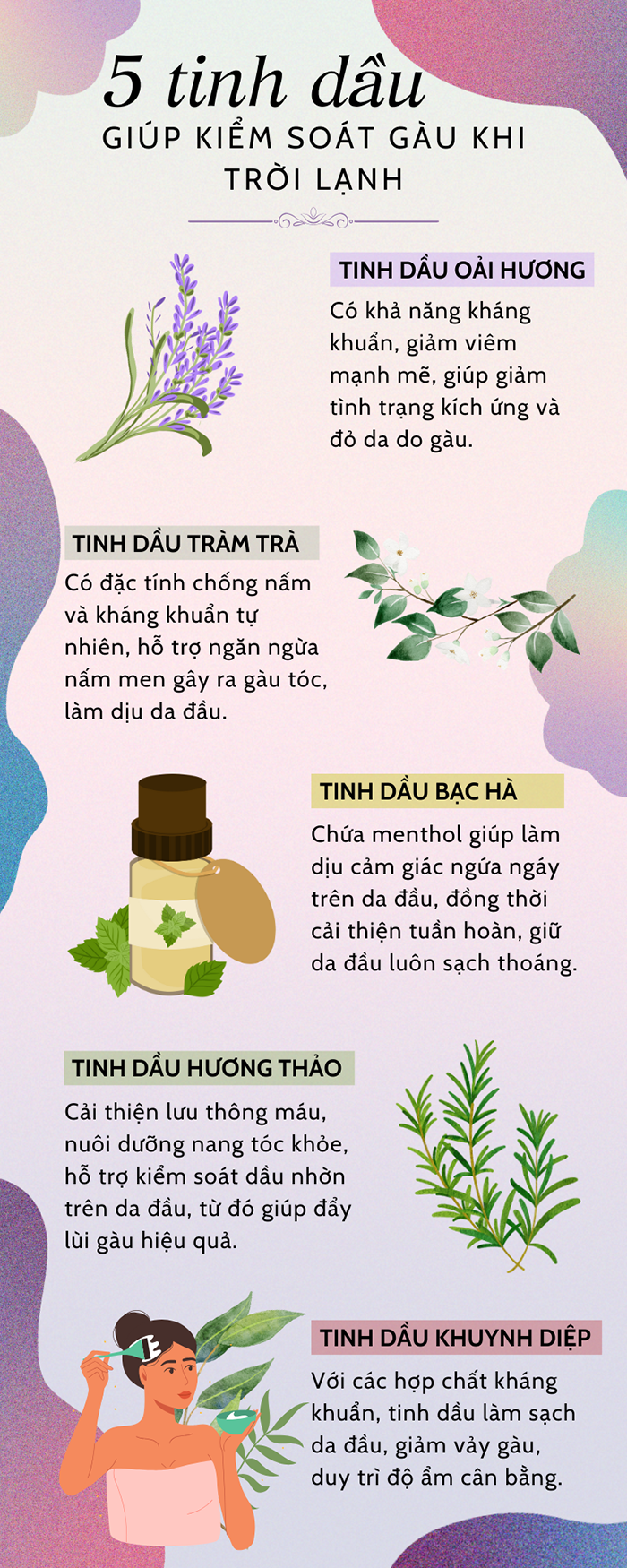 5 tinh dau giup kiem soat gau khi troi lanh