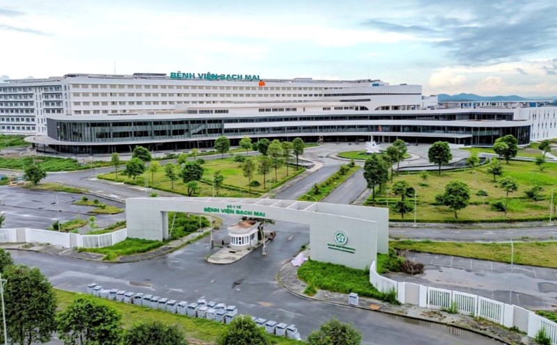 Bệnh viện Bạch Mai cơ sở 2 tại Ninh Bình - Ảnh: Báo Lao Động