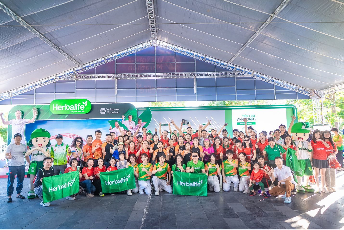 Các Thành viên độc lập thuộc Herbalife cùng tham gia tiếp sức giải chạy